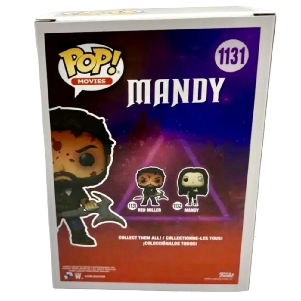 Funko Pop~Movies~Mandy~Red Miller #1131 Bloody (VAULTED) (NWT)